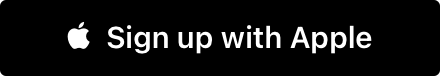 An illustration of a button that includes the Apple logo and text that reads 'Sign up with Apple'.
