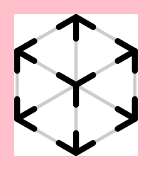 An illustration that shows the AR glyph centered within a frame that represents the minimum clear space to leave around the glyph.