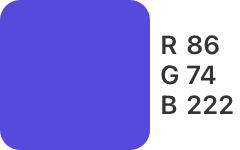 R-86,G-74,B-222