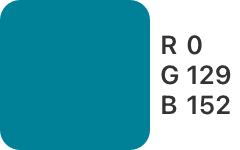 R-0,G-129,B-152