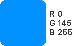 R-0,G-145,B-255