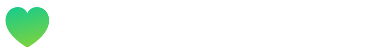 A symbol of a heart. The symbol is tinted green to subtly reflect the green in the original six-color Apple logo.