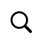 An icon showing a magnifying glass.