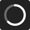 An image of a circular progress indicator filling clockwise in watchOS.