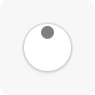 An illustration of a circular slider with the thumb at the 12 o'clock position.