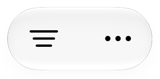 An illustration of an item group with buttons for Filter and More. The buttons are labeled with symbols without borders.
